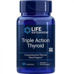 Life Extension Triple Action Thyroid Vegicaps 60