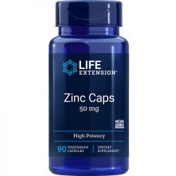 Life Extension Zinc 50mg Vegicaps 90