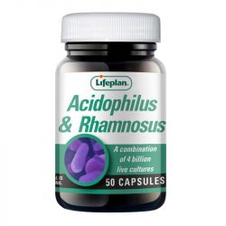 Lifeplan Acidophilus & Rhamnosus Caps 50