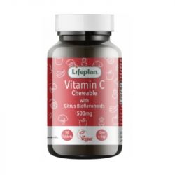 Lifeplan Chewable Vitamin C 500mg Tabs 90