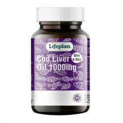 Lifeplan High Strength Cod Liver Oil 1000mg Caps 90