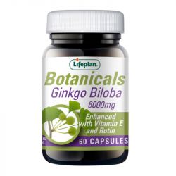 Lifeplan Ginkgo Biloba Extract 6000mg Capsules