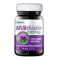 Lifeplan Milk Thistle Extract 100mg Tablets