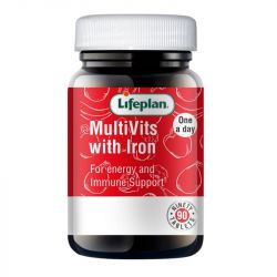 Lifeplan Multivitamins with Iron Tablets 90