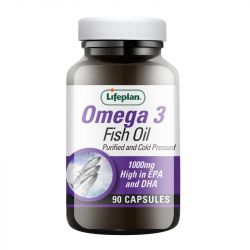 Lifeplan Omega 3 Fish Oil 1000mg EPA and DHA Capsules