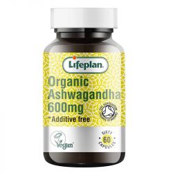 Lifeplan Organic Ashwagandha 600mg