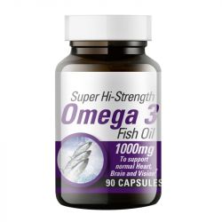 Lifeplan Super Hi-Strength Omega 3 Fish Oil 1000mg Caps 90