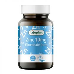 Lifeplan Zinc (Gluconate) 10mg Tablets
