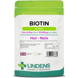 Lindens Biotin 5mg Tablets 90