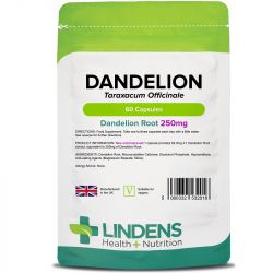 Lindens Dandelion 250mg Capsules 60