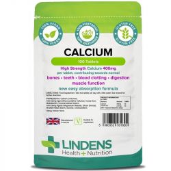 Lindens Calcium 400mg Tablets 100