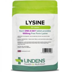 Lindens Lysine 1000mg Tablets 50