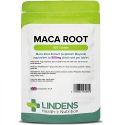 Lindens Maca 500mg Tablets 100