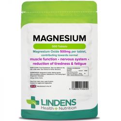 Lindens Magnesium (MgO 500mg) Tablets 500