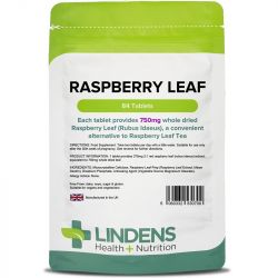 Lindens Raspberry Leaf 750mg Tablets 84