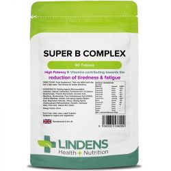 Lindens Super Vitamin B Complex Tabs 90