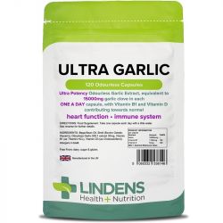 Lindens Ultra Garlic Capsules 120