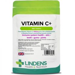 Lindens Vitamin C+ 1000mg Time Release 360
