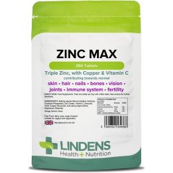 Lindens Zinc Max Tablets 360