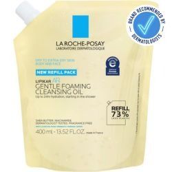 La Roche-Posay Lipikar Cleansing Oil AP+ 400ml recommened by dermatologists