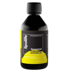 Lipolife LLT2 Liposomal Curcumin, Boswellia & Hydroxytyrosol 240ml
