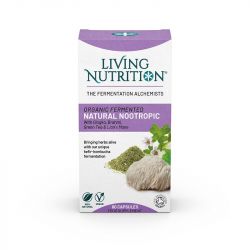Living Nutrition Organic Fermented Natural Nootropic Caps 60