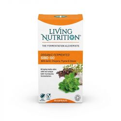 Living Nutrition Organic Fermented SIBO-GO Caps 60
