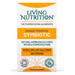 Living Nutrition Organic Fermented Symbiotic Capsules 60