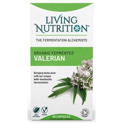 Living Nutrition Organic Fermented Valerian Caps 60