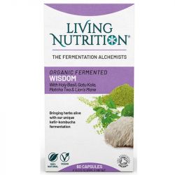 Living Nutrition Organic Fermented Wisdom Caps 60