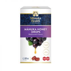 Manuka Health MGO 400+ Manuka Honey Lozenges with Blackcurrant 65g