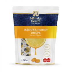 Manuka Health MGO 400+ Manuka Honey Lozenges with Lemon 250g
