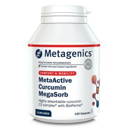 Metagenics MetaActive Curcumin Megasorb 120