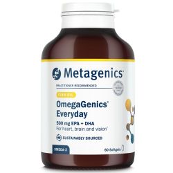 Nutri Advanced OmegaGenics Regular Strength Omega-3 Fish Oil Capsules 60