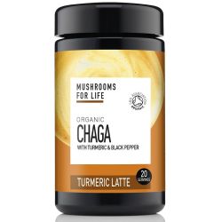 Mushrooms for Life Organic Chaga Turmeric Latte 120g