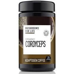 Mushrooms for Life Organic Cordyceps Adaptogen Coffee 75g