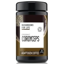 Mushrooms for Life Organic Cordyceps Adaptogen Coffee 75g