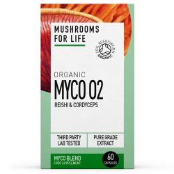 Mushrooms for Life Organic Myco O2 Capsules 60