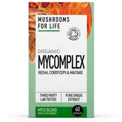 Mushrooms For Life Organic Mycomplex Capsules 60