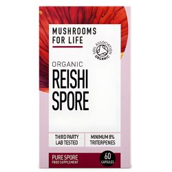 Mushrooms for Life Reishi Spore Capsules 60