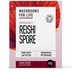 Mushrooms for Life Organic Reishi Spore Powder 60g