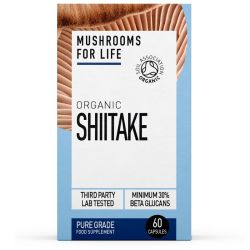 Mushrooms For Life Organic Shiitake Capsules 60