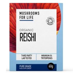 Mushrooms4Life Organic Reishi 60g