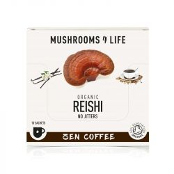 Mushrooms4Life Organic Reishi Zen Coffee Sachets 10