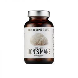 Mushrooms4Life Organic Lion's Mane Caps 60