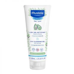 Mustela 2 in 1 Cleansing Gel 200ml