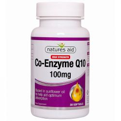 Nature's Aid COQ-10 100mg (Co Enzyme Q10) 