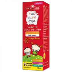 Nature's Aid Multi-vitamin Mini Drops for infants & children 50ml