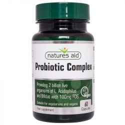 Nature's Aid Probiotic Complex (with Bifidus and FOS) Capsules 60