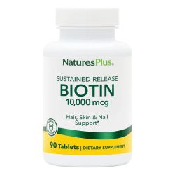 Nature's Plus Biotin 10,000mcg Tablets 90